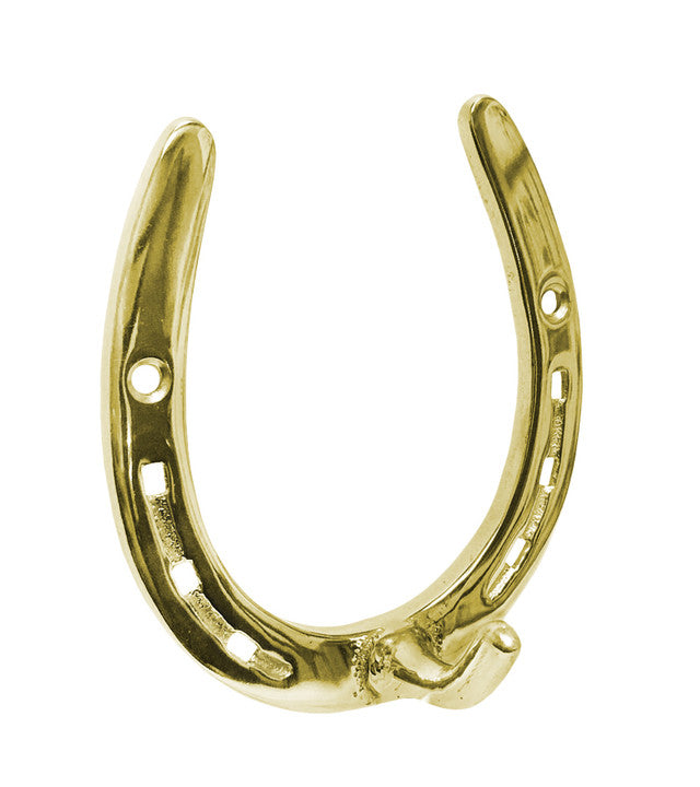 Brass Horseshoe Hook