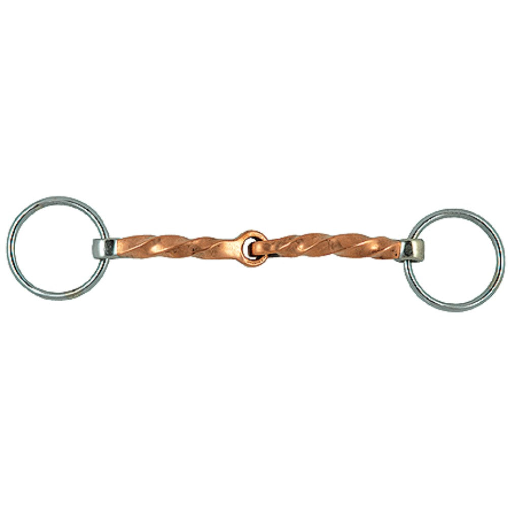 Copper Slow Twist Bradoon Bit