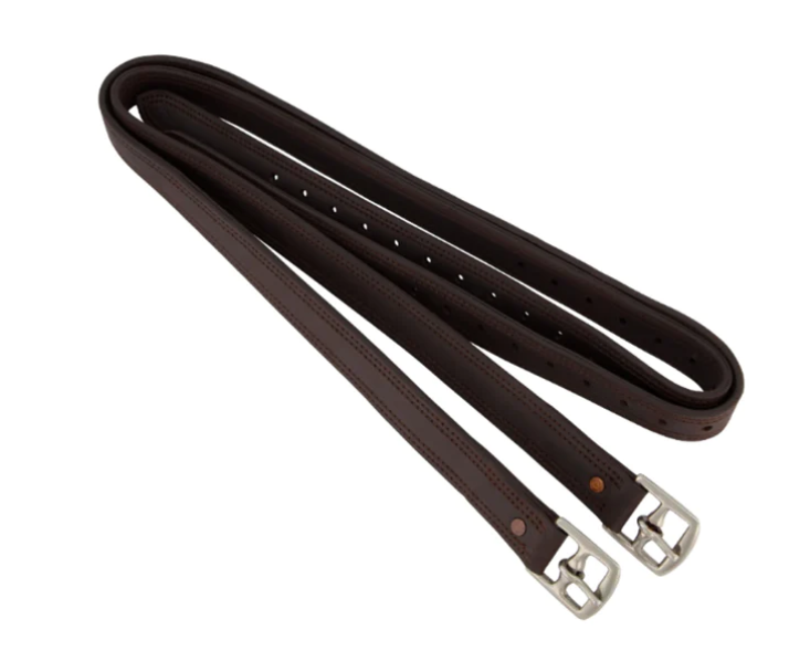 Ainsley Non-Stretch Buffalo Polo Stirrup Leathers